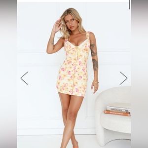 Hello Molly “Vanilla Bean” Mini Dress